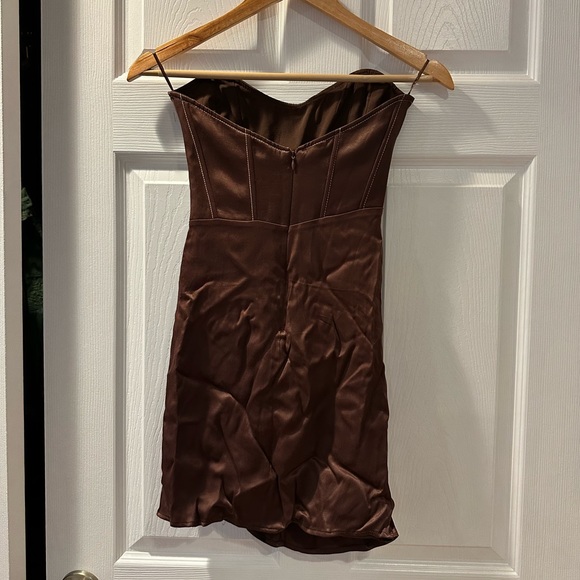 Zara Top Sticked Draped Dress - Picture 8 of 8